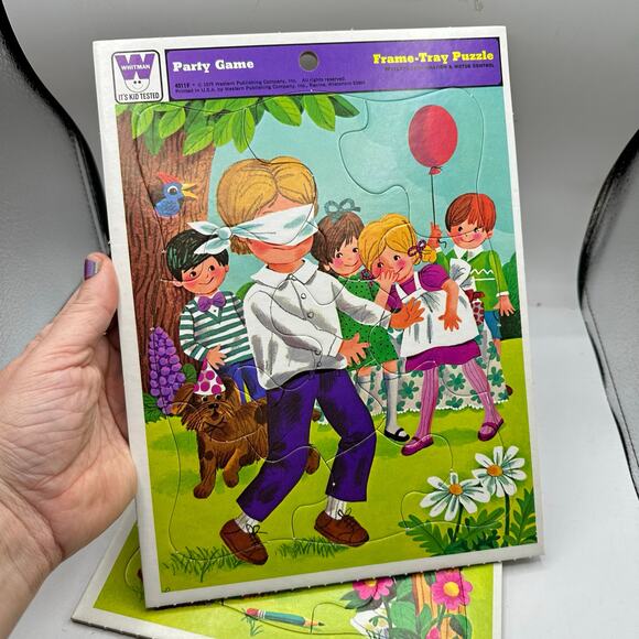 Vintage kitschy Tray Puzzle - Retro decor - Picture 3 of 4